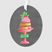 Dromend van een zoete Kerst! Ornament (voorkant)