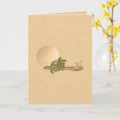 Dromende Draak Kaart (Gele Bloem)