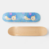 Dromende Kat Persoonlijk Skateboard (Horizontaal)