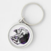 Dromende kat. sleutelhanger (Voorkant)