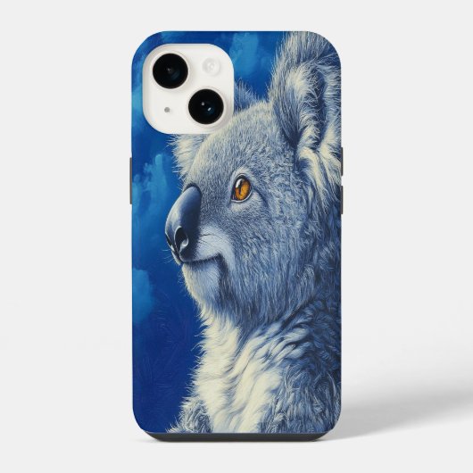 🐨 Dromende Koala iPhone Hoesje (Achterkant)