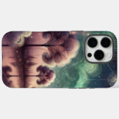 Dromenlandschap Wervelende Bomen Kosmische Reflect Case-Mate iPhone Case (Achterkant (horizontaal))