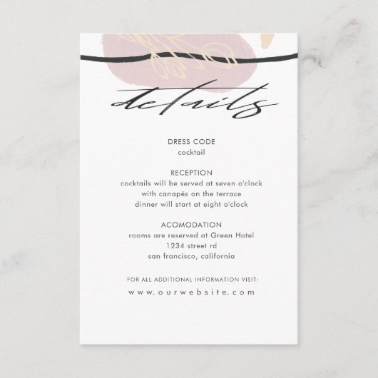 Dromenvelden | Kaart Gastinformatie (Voorkant)