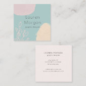 Dromenvelden | Vierkant Visitekaartje (Voorkant / Achterkant)