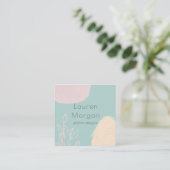 Dromenvelden | Vierkant Visitekaartje (Staand voorkant)