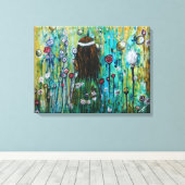 dromer canvas afdruk (Insitu (Houten vloer))