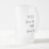 dromer matglas bierpul (Voorkant rechts)