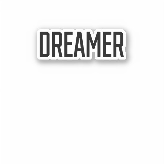 dromer sticker (Voorkant)