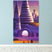 Dromer van koude fusie canvas afdruk (Insitu (Houten vloer))