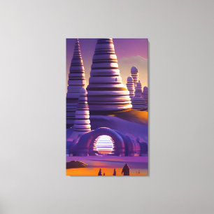 Dromer van koude fusie canvas afdruk