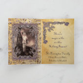 Dromer Victoriaans Feestdagen Kaart (Binnen)