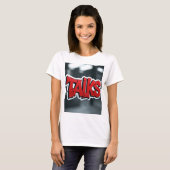 Dromerig aquarel overhemd t-shirt (Voorkant volledig)