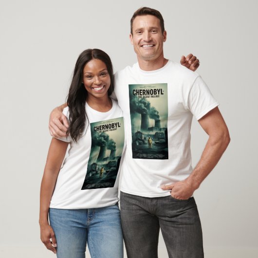 Dromerig Aquarel T-shirt met Whimsical Ban Bloc (Unisex)