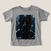 Dromerig Aquarel T-shirt met Whimsical Ban Bloc (Design voorkant)