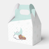 Dromerig Beer op het Cloud Baby shower Dank je Bedankdoosjes (Achterkant)