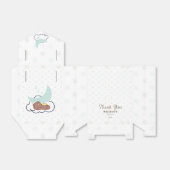 Dromerig Beer op het Cloud Baby shower Dank je Bedankdoosjes (Uitgevouwen)