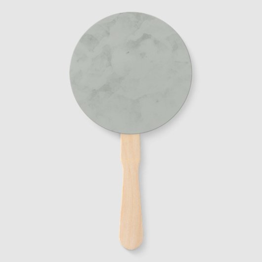 dromerig blad handwaaier (Achterkant)