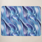 Dromerig Blauw Paarse Sherpa Deken (Voorkant (horizontaal))