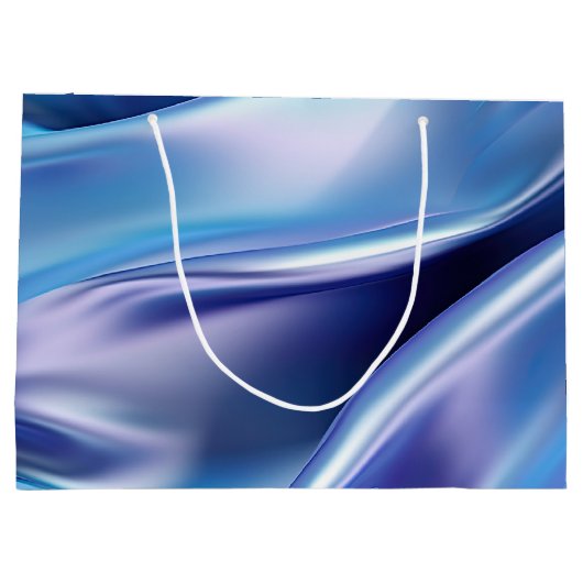  Dromerig Blauw Paarse Vrijgezellenfeest Groot Cadeauzakje (Achterkant)