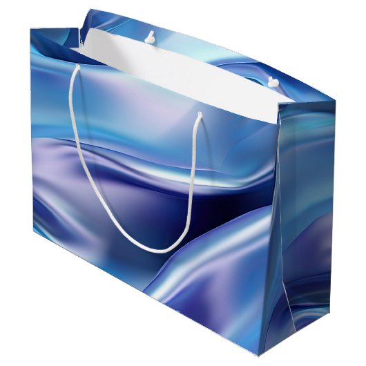  Dromerig Blauw Paarse Vrijgezellenfeest Groot Cadeauzakje (Achterkant Gekanteld)