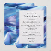  Dromerig Blauw Paarse Vrijgezellenfeest Kaart (Voorkant / Achterkant)