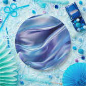  Dromerig Blauw Paarse Vrijgezellenfeest Papieren Bordje (Feest)