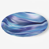  Dromerig Blauw Paarse Vrijgezellenfeest Papieren Bordje (Gekanteld)