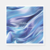  Dromerig Blauw Paarse Vrijgezellenfeest Servet (Voorkant)