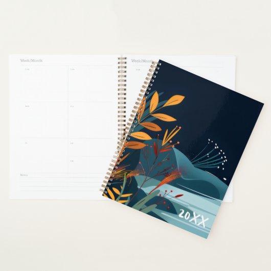 Dromerig bloemenlandschap planner (Display)