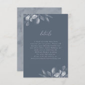 Dromerig gebladerte RSVP-kaart RSVP Kaartje (Voorkant / Achterkant)