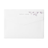 Dromerig gebladerte wikkel rond het etiket (Achterkant)