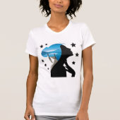 Dromerig gezicht t-shirt (Voorkant)