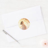 Dromerig Herfst Meisje Sticker (Envelop)