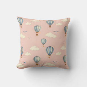 Dromerig Luchtballon Hemelpatroon Kussen