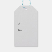 dromerig nachtelijk bos cadeaulabel (Achterkant)