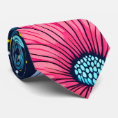 dromerig nachtelijk bos stropdas (Opgerold)