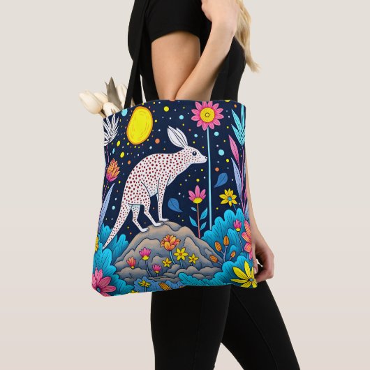 dromerig nachtelijk bos tote bag (Dichtbij)