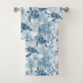 Dromerig onder de zee bad handdoek (Insitu)