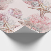 Dromerig onder het Zee Baby shower Cadeaupapier (Hoek)