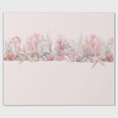 Dromerig onder het Zee Baby shower Cadeaupapier (Vlak)