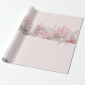 Dromerig onder het Zee Baby shower Cadeaupapier (Uitgerold)