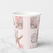 Dromerig onder het Zee Baby shower Papieren Bekers (Rechts)