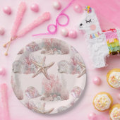 Dromerig onder het Zee Baby shower Papieren Bordje (Feest)