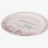 Dromerig onder het Zee Baby shower Papieren Bordje (Gekanteld)