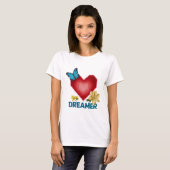 Dromerig ontwerp t-shirt (Voorkant volledig)