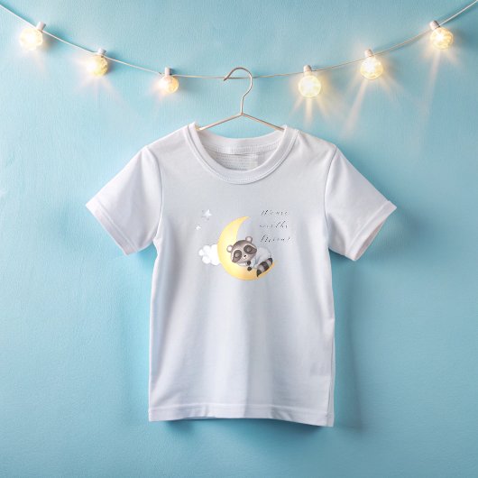 Dromerig over de maan wasbeer Baby shower