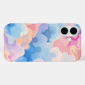 Dromerig pastel Abstract wolkenpatroon in Waterver Case-Mate iPhone Case (Achterkant (horizontaal))