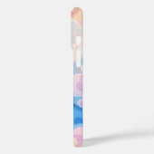 Dromerig pastel Abstract wolkenpatroon in Waterver Case-Mate iPhone Case (Achterkant / Links)