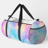 Dromerig Pastel Tie Dye Monogram Persoonlijke Onts Plunjezak (Rechterhoek)