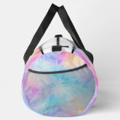 Dromerig Pastel Tie Dye Monogram Persoonlijke Onts Plunjezak (Rechts)